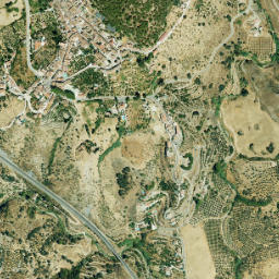 Carratraca map(satellite map)