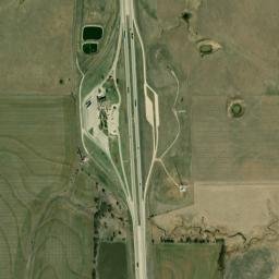 Interstate 35 Blackwell OK 74631 America High Resolution Satellite Map