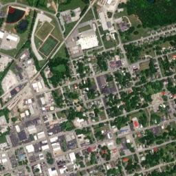 Russellville map(satellite map)
