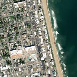 Virginia Beach map(satellite map)