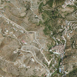 Árchez map(satellite map)