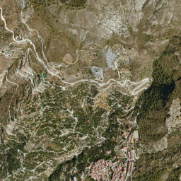 Lentegí map(satellite map)