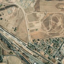 Herndon California High Resolution Satellite Map