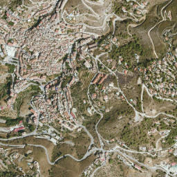 Cómpeta map(satellite map)