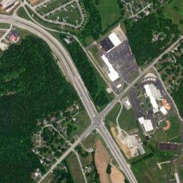 Satellite view of Rolling Hills Golf Course