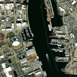 Portsmouth map(satellite map)