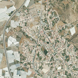 Dalías map(satellite map)