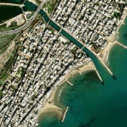 La Goulette map(satellite map)