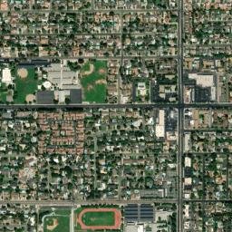 5699 North Thorne Avenue Fresno CA Satellite Map