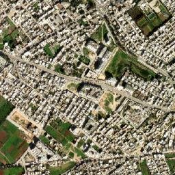 Mu‘tamadīyat Manūbah map(satellite map)