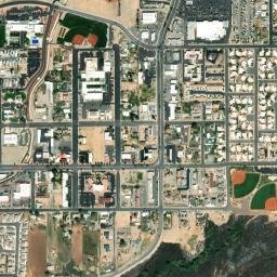 Mesquite map(satellite map)