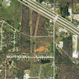 5299-5399 Township Line Road, Poplar Bluff High Resolution Satellite Map