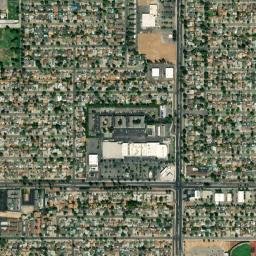 3830-3862 Ashlan Ave Fresno CA High Resolution Satellite Map