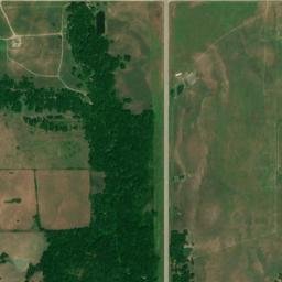 U.S. 169, Delaware, OK 74027, USA High Resolution Satellite Map