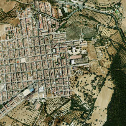 Prado del Rey map(satellite map)