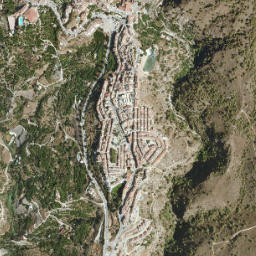 Frigiliana map(satellite map)