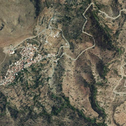 Lújar map(satellite map)