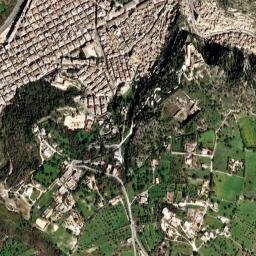 Scicli map(satellite map)