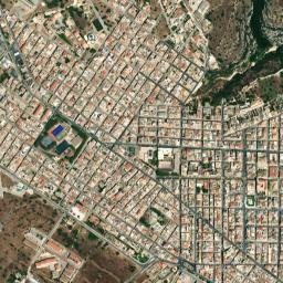 Ispica map(satellite map)