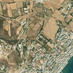 Kardámaina map(satellite map)