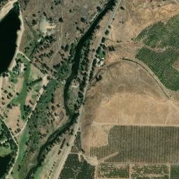 Avocado California High Resolution Satellite Map