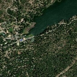 Hume California High Resolution Satellite Map