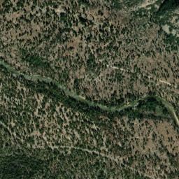 State Highway 180, Kings Canyon National Park High Resolution Satellite Map