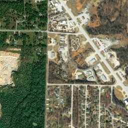 Howell County map(satellite map)