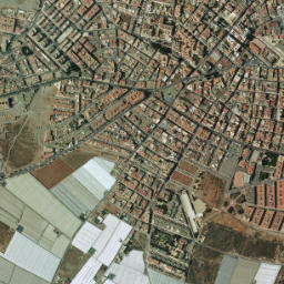 Roquetas de Mar map(satellite map)