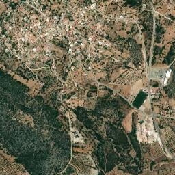 Sykiá map(satellite map)