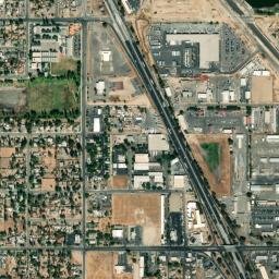 2101 West Floradora Avenue, Fresno, CA High Resolution Satellite Map