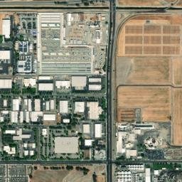 Las Palmas California High Resolution Satellite Map