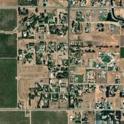 Fresno County map(satellite map)