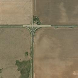 U.S. 64, Texhoma, OK 73949, America High Resolution Satellite Map
