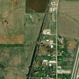 4296 Pleasant View Rd Ponca City OK High Resolution Satellite Map