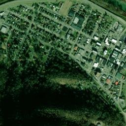 Pineville map(satellite map)