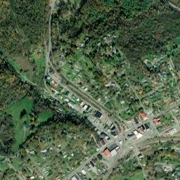 Pennington Gap map(satellite map)