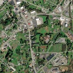 Hillsville map(satellite map)