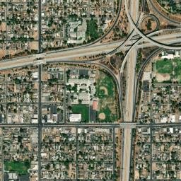 Yosemite Fwy, Fresno, CA 93701, USA Satellite Map