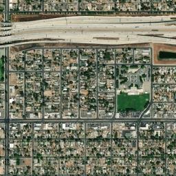 Fresno map(satellite map)