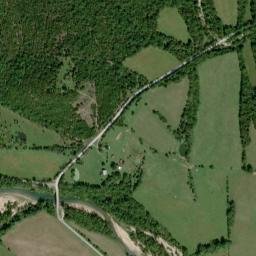 444 Sam Day Rd Bradleyville MO High Resolution Satellite Map