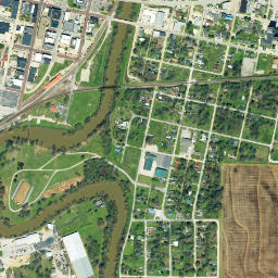 143-199 Spruce Street, Poplar Bluff, MO High Resolution Satellite Map