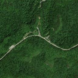 Kentucky 92, Daniel Boone National Forest High Resolution Satellite Map