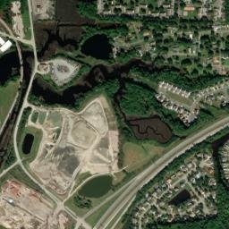 5413-5415 State Highway 166, Chesapeake High Resolution Satellite Map