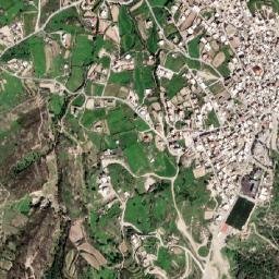 Kéfalos map(satellite map)