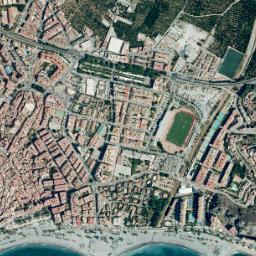 Almuñécar map(satellite map)