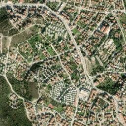 Datça map(satellite map)