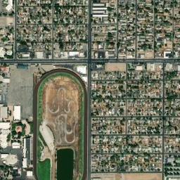 4550-4598 E Inyo Ave, Fresno,California High Resolution Satellite Map