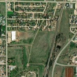 2044 N 5th St Ponca City OK 74601 High Resolution Satellite Map