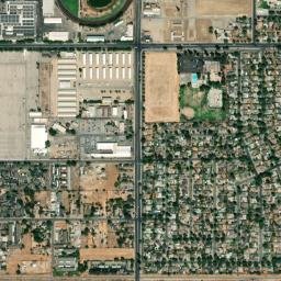 4535-4599 E Hamilton Ave, Fresno, CA 93702, USA High Resolution Satellite Map